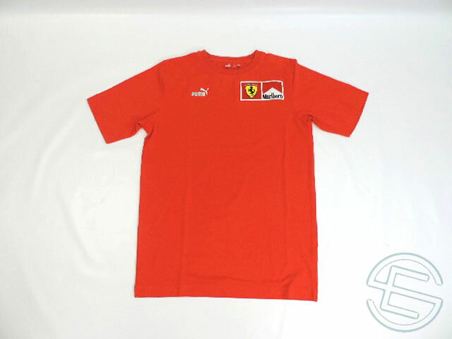 【送料無料】 フェラーリ 2005年 支給品 マルボロ版 セットアップ用 Tシャツ メンズ S 4/5 (海外直輸入 F1 非売品USEDグッズ)