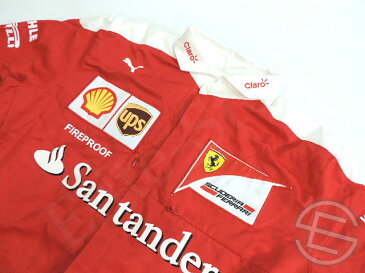 【送料無料】 フェラーリ 2016年 支給品 メカニック用 ノーメックス素材 レーシングスーツタイプ ジャケット メンズ XL 5/5 (海外直輸入 F1 非売品USEDグッズ ベンツ)