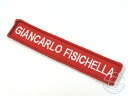 【送料無料】 ジャンカルロ・フィジケラ 2012-13年 フェラーリ 支給品 実使用 ネームバッジ (海外直輸入 F1 非売品USEDグッズ)