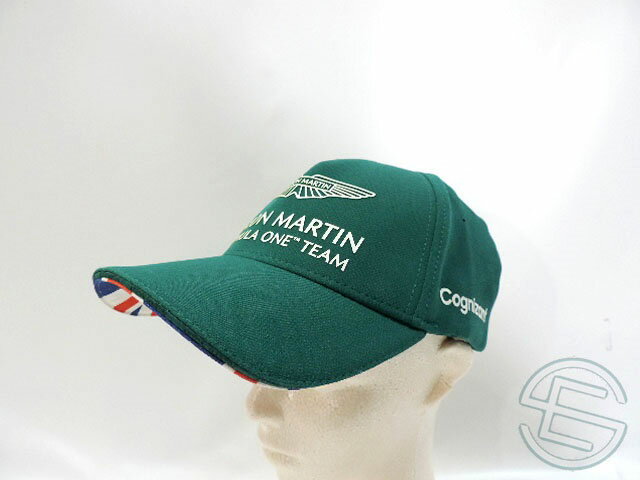 アストンマーティン 2021年 支給品 イギリスGP版 キャップ 帽子 CAP (海外直輸入 F1 非売品グッズ)