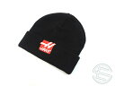 【送料無料】 ハース 2017-18年 支給品 ウィンターキャップ ワッチキャップ 5/5 (海外直輸入 F1 非売品USEDグッズ ベンツ)