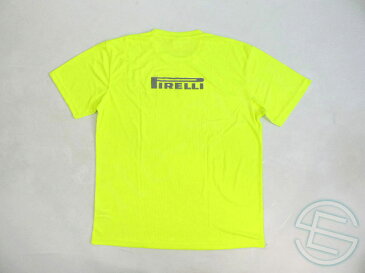 【即納可】 ピレリ 支給品 セットアップ用 リフレクター 速乾性 Tシャツ メンズ XXL 5/5 (海外直輸入 F1 非売品USEDグッズ ナイトラン ランニングウェア)