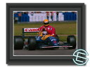 アイルトン・セナ & ナイジェル・マンセル 1991年 A4サイズ 生写真【送料無料】(海外直輸入 F1 グッズ)