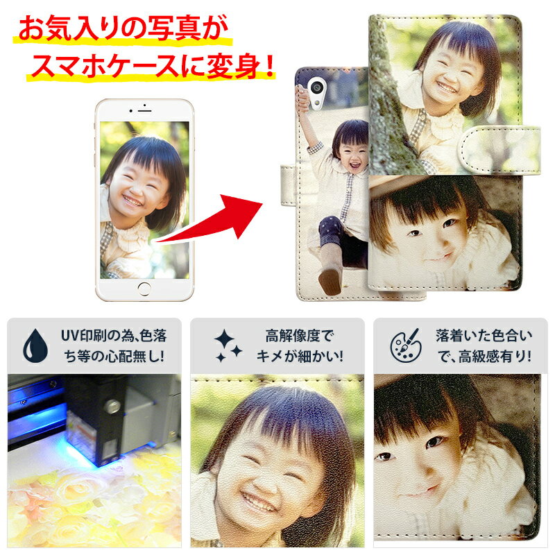 スマホケース 手帳型 全機種対応【オーダーメイド・自分でデザイン】スマホカバー スマホ ケース カバー オリジナル 名前 写真 iPhone12/SE 第2世代/11/XS/XR/XSMax/X/8/7/SE/6s/6 Xperia Galaxy AQUOS ギフト バレンタイン 名入れ無料 メール便送料無料 受注生産【印刷】格安通販　バレンタイン　人気　ランキング