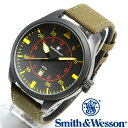 [Ki] X~XEFb\ Smith & Wesson ~^[rv N.A.T.O WATCH BLACK SWW-515-BK [y]