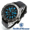 [正規品] スミス＆ウェッソン Smith & Wesson ミリタリー腕時計 CALIBRATOR WATCH BLUE/BLACK SWW-877-BL [あす楽] その1