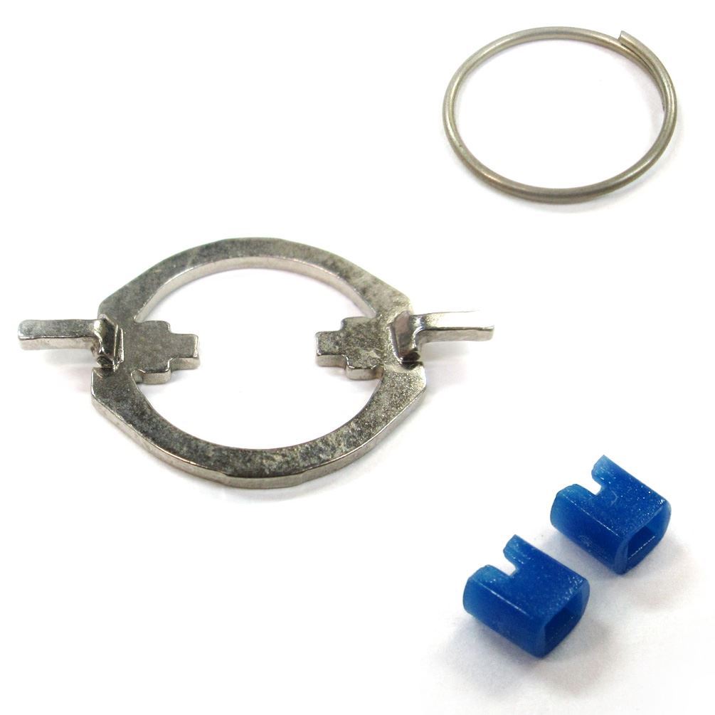 樹脂タイプ2点遠心キット 青 小 19372,20410,20209 雷魚 カゴ アブ 6500 5500 4600