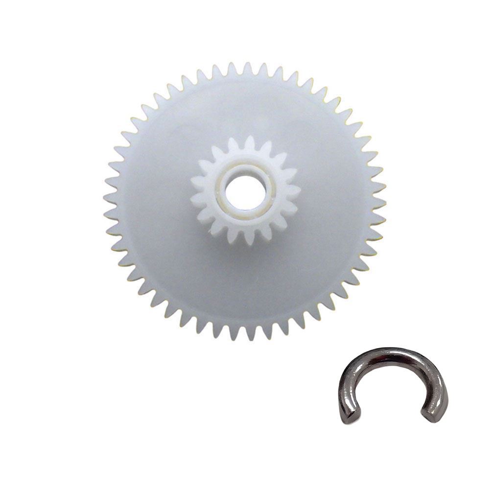 樂天商城 - ギア+純銀クリップ ダブルベアリング フルセラミック コグホイール #23404 雷魚 カゴ アブ