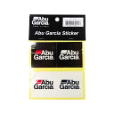 アブ ステッカー Abu ウォータープルーフ Abu Garcia 白 黒 50mm 4枚組 1555883(4)