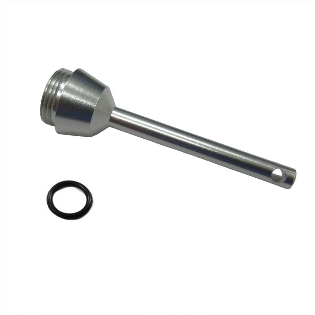 1個 リールスタンド RS1142NM-SR 42長 M11 スカート13mm 2.3g キャップ固定タイプ 銀 シマノ ダイワ