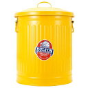 _g DULTON Kx[WJ GARBAGE CAN YELLOW-L 100-106-YLL