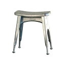 _g DULTON Lb` Xc[ KITCHEN STOOL GALVANIZED 112-281GV