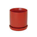 _g DULTON Z~bN |bg 12 CERAMIC POT 12 RED G19-0006M/RD