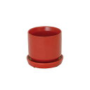 _g DULTON Z~bN |bg 8 CERAMIC POT 8 RED G19-0006S/RD