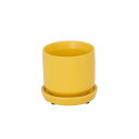 _g DULTON Z~bN |bg 8 CERAMIC POT 8 YELLOW G19-0006S/YL