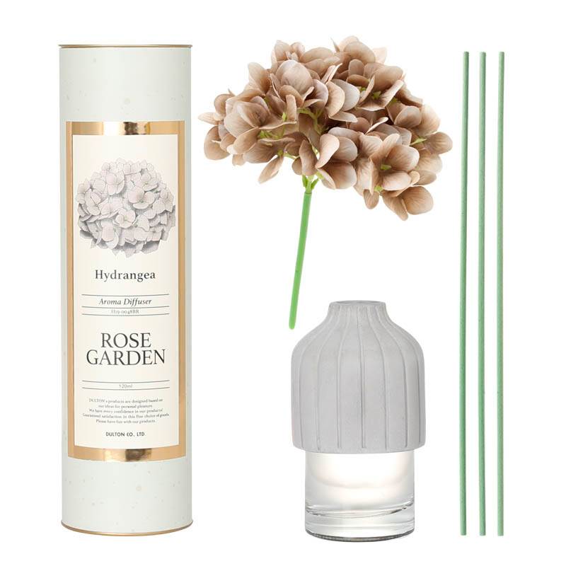 ダルトン DULTON アロマ ディフューザー ハイドランジア AROMA DIFFUSER HYDRANGEA ROSY BROWN/ROSE GARDEN H19-0048BR