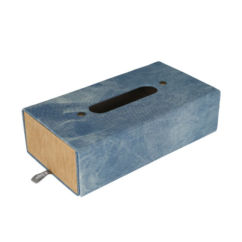 ダルトン DULTON フォールダブル ティッシュ ボックス FOLDABLE TISSUE BOX LIGHT DENIM