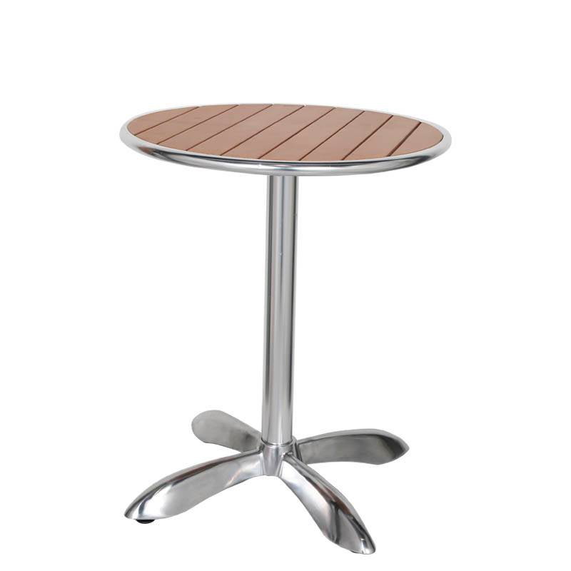 ダルトン DULTON アルミニウム カフェテーブル ALUMINUM CAFE TABLE RND LBR H845-1019LBR