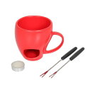 ダルトン DULTON フォンデュ マグ セット A FONDUE MUG SET A RED K19-0038A/RD