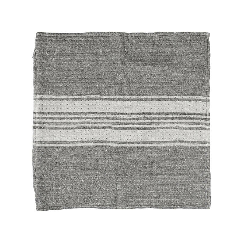 ダルトン DULTON ダブル ガーゼ リネン クッション カバー DOUBLE GAUZE LINEN CUSHION COVER GRAY