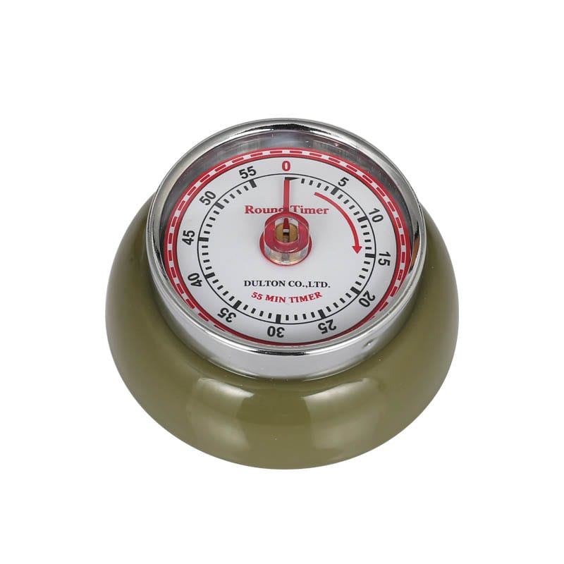 ダルトン DULTON キッチン タイマー ウィズ マグネット KITCHEN TIMER W/MAGNET OLIVE DRAB 100-189OV