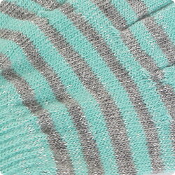 マイクロファイバー生地リボン猫刺繍女児手袋(7才〜8才)