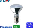 ★Panasonic 電圧100V用 ミニレフ電球 40形 LR100V40W S E17口金 定格寿命1500時間 「区分A」