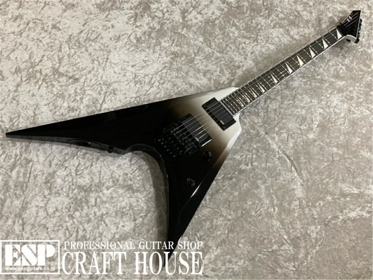 yESPcXzy[\zE-II ARROW FR / Black Silver Fade[GLM^[/FLOYD ROSEg]