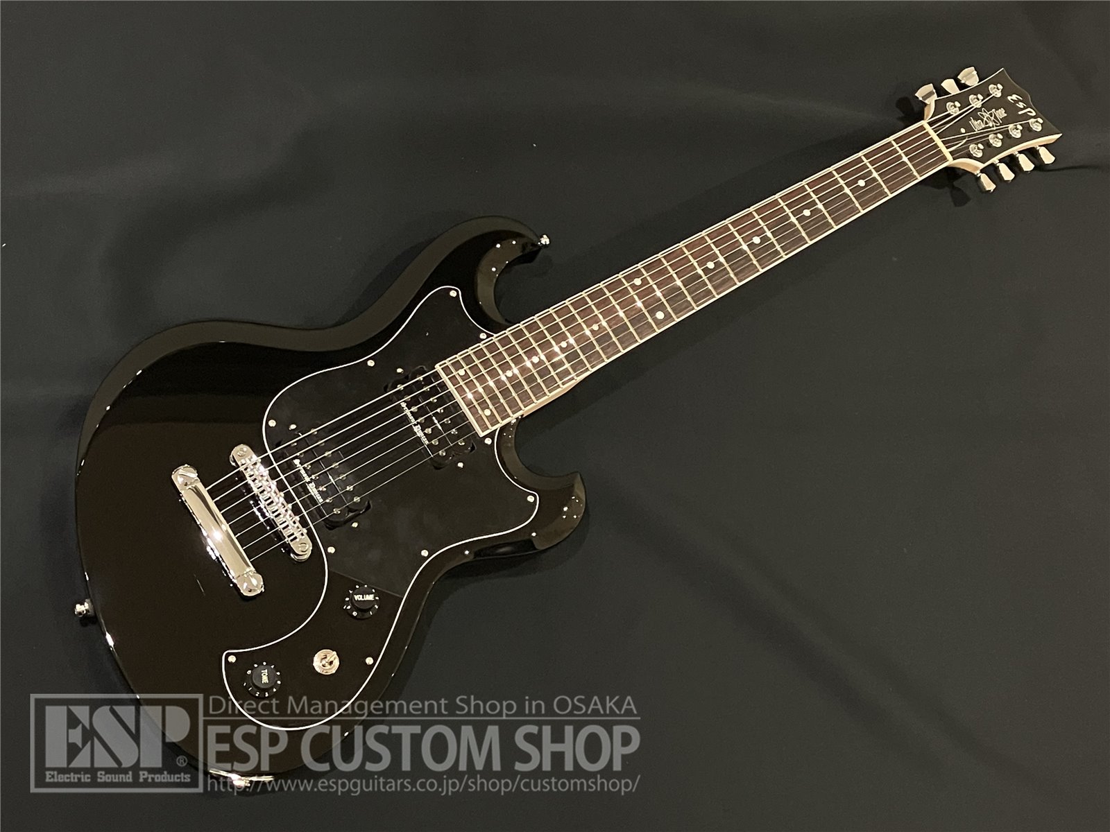 【ESP直営店】【即納可能】ESP(イーエスピー) ULTRATONE-SL7/BLACK[ESP CUSTOMSHOP(大阪)より発送]