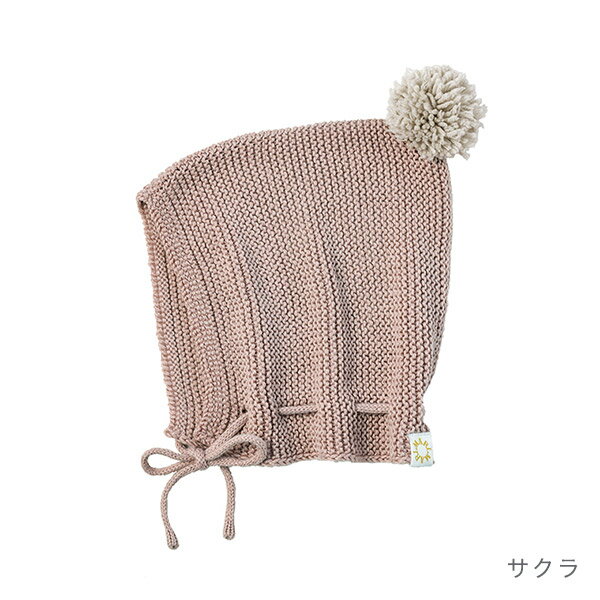 マールマール MARLMARL ニットボンネット knit bonnetサクラ / セイジ / ハクジ / スミ 【マールマール 帽子】【ベビー 帽子】【マールマール 防寒】【ボンネ】【ボンネット】【ヘッドウェア】【ハット】【出産祝い 女の子】【出産祝い 男の子】【ギフト】【即納】