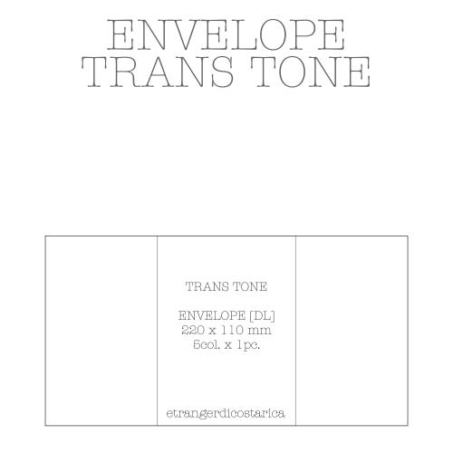 封筒 DLサイズ 5種類入り TRANS ＃TONE 定型サイズ エンボス紙 公式通販サイト