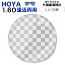 HOYA アリオス 遠近両用　レンズ交換透明 HOYALUX(ホヤラックス)外面累進設計1.60超撥水ハードマルチコート14mm、11mm