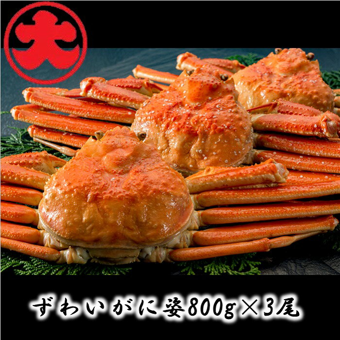 【ふるさと納税】【12月21日決済確定分まで年内配送】 ずわいがに姿 選べる 3 尾 ~ 4 尾 楚蟹 ズワイガニ ズワイ ずわい ズワイ蟹 ずわい蟹 かに カ...