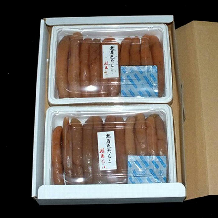 【ふるさと納税】[北海道根室産]＜鮭匠ふじい＞熟成たらこ400g×2P B-42003
