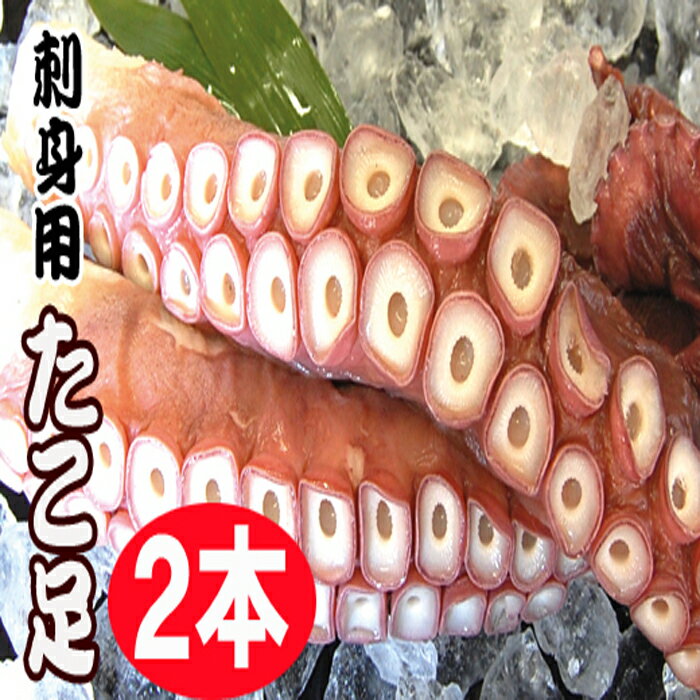 【ふるさと納税】[北海道根室産]お刺身用たこ足2本(計2～2.5kg) C-70068