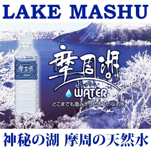 1151. 摩周湖の天然水(非加熱製法) 500ml×24本 硬度 18.1mg/L ミネラルウォーター 飲料水 軟水 非加熱 弱アルカリ性 湧水 湧き水 お水 ナチュラル ペットボトル 阿寒摩周湖国立公園 国産 屈斜路湖 6000円 北海道 弟子屈町