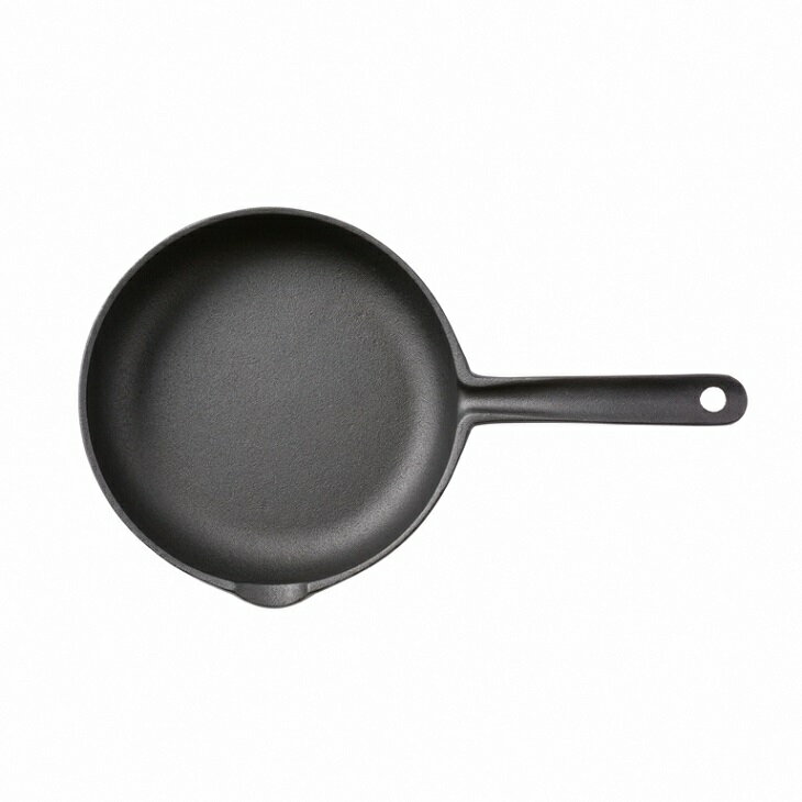 【ふるさと納税】南部鉄器 フライパン 24cm 伝統工芸品 調理 アウトドア キャンプ BBQ 食器 鉄フライパン 日本製（岩手県奥州市産）[Z024]