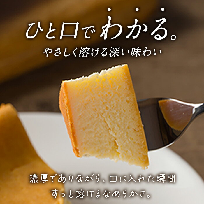 【ふるさと納税】ベイクドチーズケーキ 6号 ＜ 1ホール＞ 直径18cm チーズケーキ スイーツ ケーキ デザート 洋菓子 お菓子 おやつ チーズ クリームチーズ 濃厚 ホールケーキ ギフト 贈り物 手土産 ご褒美 パティスリー・タント【しばたの未来】sh146