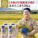 【ふるさと納税】120P9002 【令和2年産新米】秋田県産