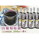 2位! 口コミ数「0件」評価「0」 山ぶどう原液500ml×6本 F2Y-1657