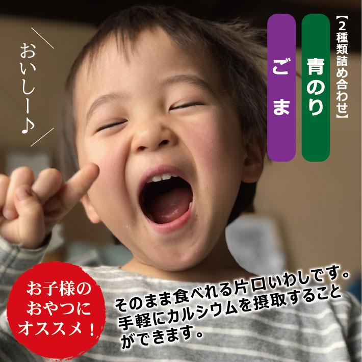 【ふるさと納税】小魚カルシウム2種詰め合わせ 4袋セット ※着日指定不可