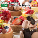 【ふるさと納税】彩とりどりのHome Party Cake Set! 計24個