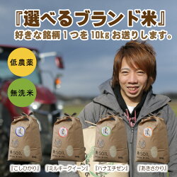 【ふるさと納税】【令和3年産米】米 10kg 無洗米【低農薬】極上米 福井県産 『こしひかり』『ハナエチゼン』『ミルキークイーン』『あきさかり』の中から1種選択 健康･･･ 画像1