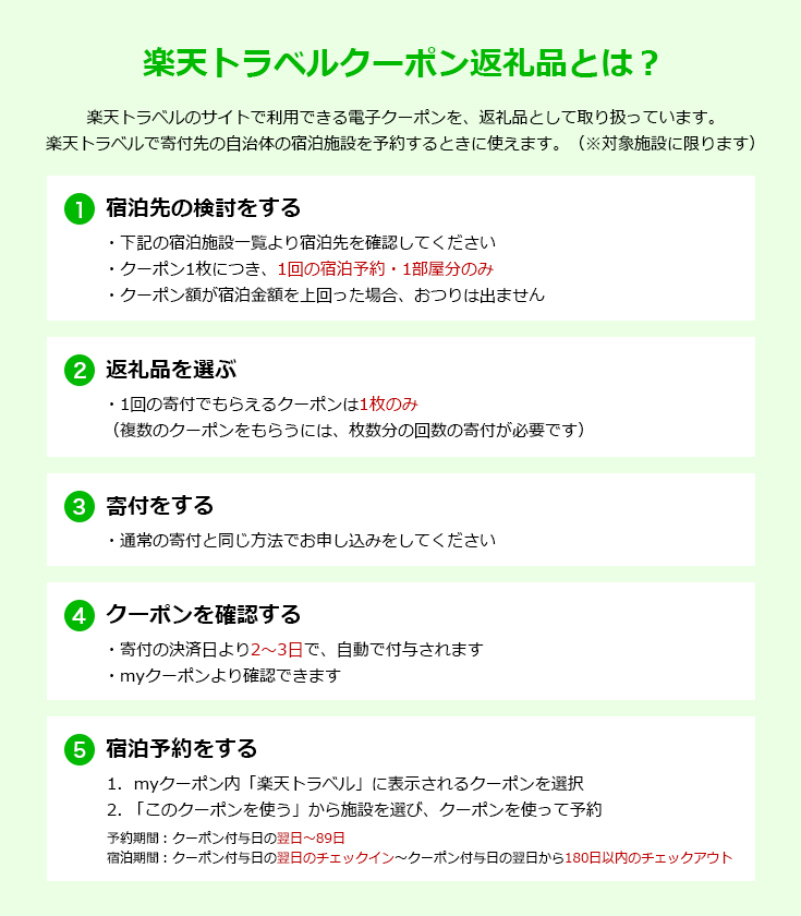 【ふるさと納税】福井県越前町の対象施設で使える楽天トラベルクーポン 寄付額5,000円その2