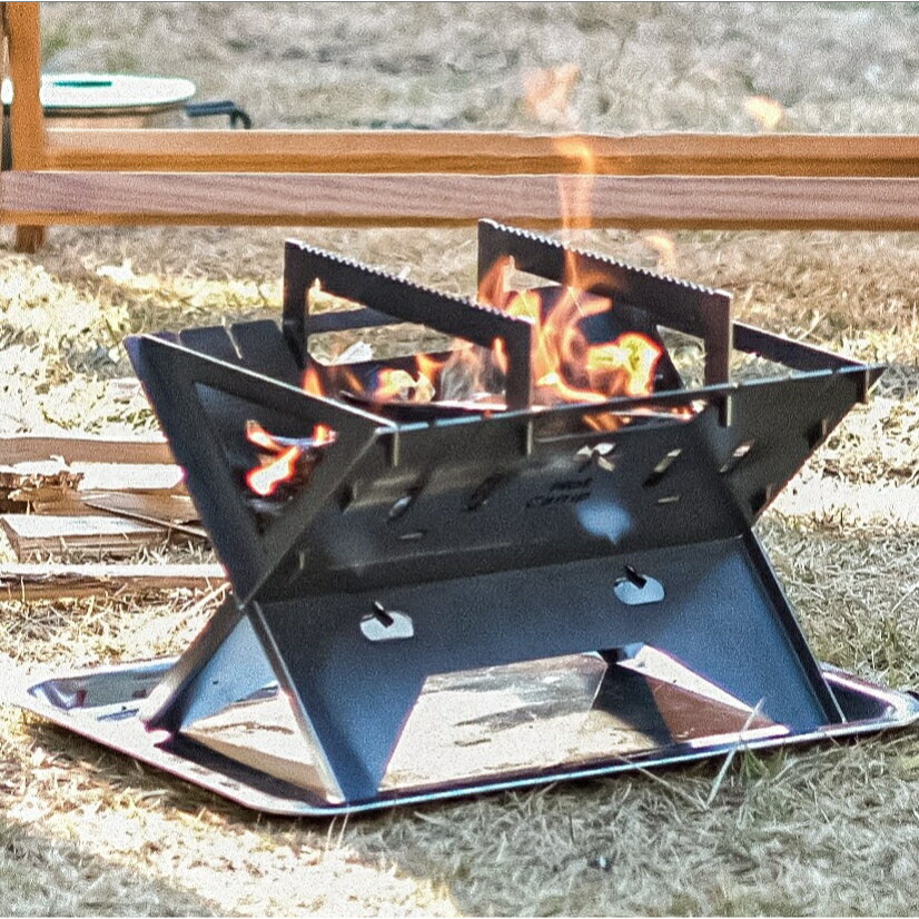 【ふるさと納税】【Hot Camp】 Fire Base 焚き火台 Lサイズ アウトドア キャンプにおすすめ