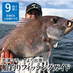 【ふるさと納税】衣浦マリーナより出港！船釣りフィッシングガイド（9時間コース・定員6名・1名様から可）　H152-002 画像1