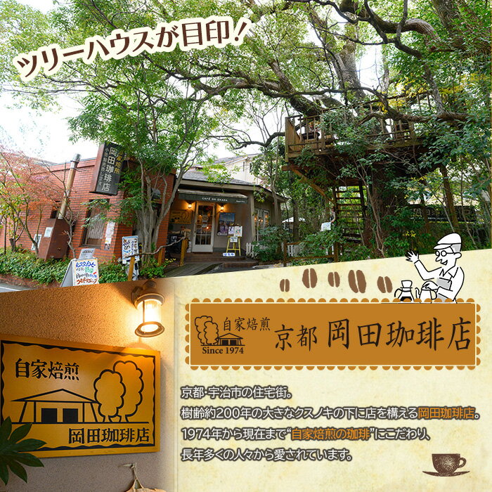 【ふるさと納税】自家焙煎ドリップバッグギフトセット(10g×10袋/箱入) コーヒー ドリップ ギフト 贈答 珈琲 自家焙煎 挽きたて ブラジル ホンジュラス ペルー 【uj-DS002】【京都 岡田珈琲店】