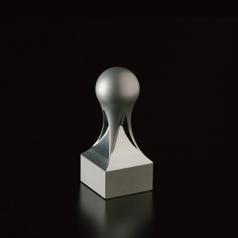 【ふるさと納税】縁をつなぐプレミアムチタン製印章 芽力縁印(角印) 牛革印鑑ケースセット 日用品 雑貨 チタン製 チタン 会社印 認印 実印 高級 セミオーダー...