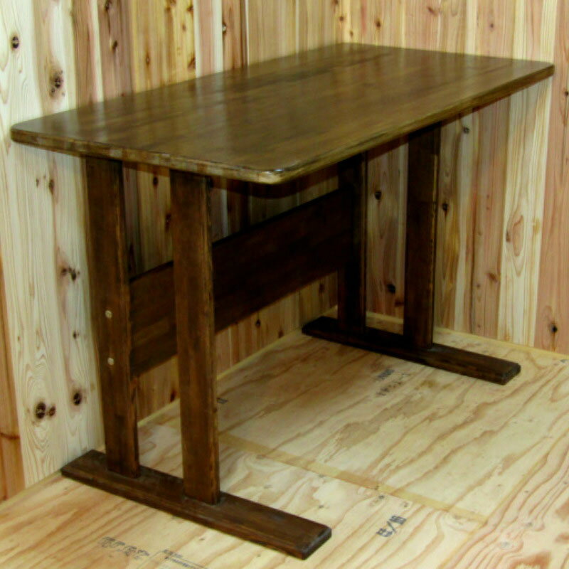 手作り木製 ダイニングテーブル