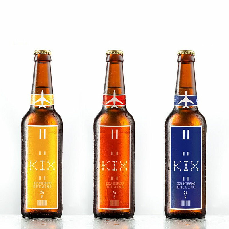 4位! 口コミ数「1件」評価「4」クラフトビール KIX BEER 3種 12本 セット 各4本 ビール 瓶ビール 優しい飲み口 ペールエール アンバーエール ヴァイツェン ･･･ 